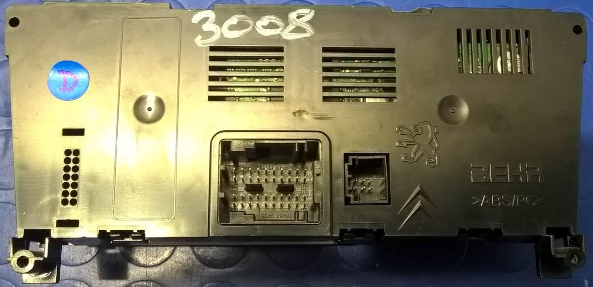 COMANDI STUFA PEUGEOT 3008 1.6 HDI 109cv 2010 96738320XT<br />