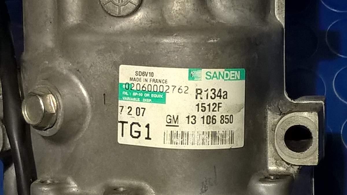 COMPRESSORE ARIA CONDIZIONATA SUZUKI SWIFT 1.3 CDTI 13106850<br />