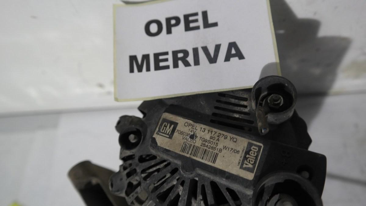 Opel meriva 1300 mtjet 13117279yq / tg9s015 alternatore