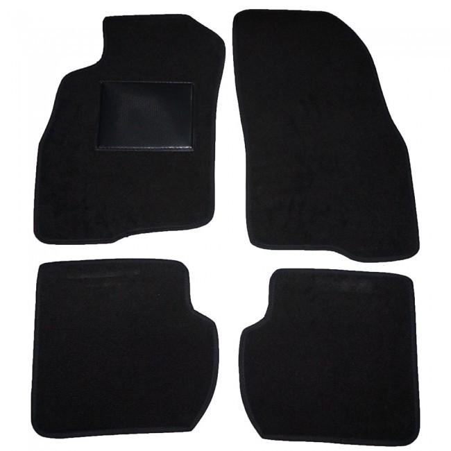 Tappeto moquette vellutato 5pz fiat audi q5 nero
