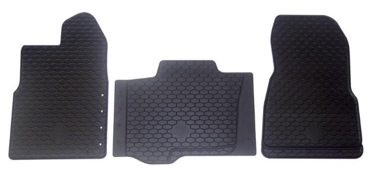 TAPPETO GOMMA SPECIFICO 3pz FORD Transit/Transit Tourneo Custom