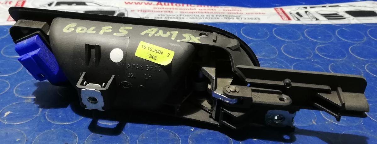 MANIGLIA INTERNA ANT SX VOLKSWAGEN GOLF 5 1.9 TDI 1K1837113HUAQ<br /><br /><br />