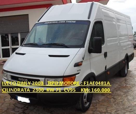 TUBO IVECO DAILY 2.3 90CV 2003 504016430<br /><br /><br />