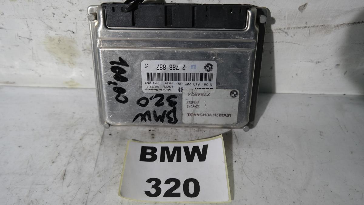 Bmw 320 e46 0281010205 centralina motore bosch