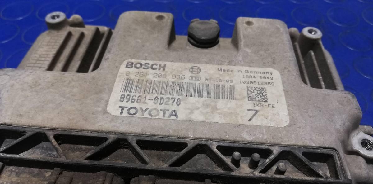 CENTRALINA MOTORE TOYOTA YARIS 1.0 BZ 2007 8966052D30<br /><br />