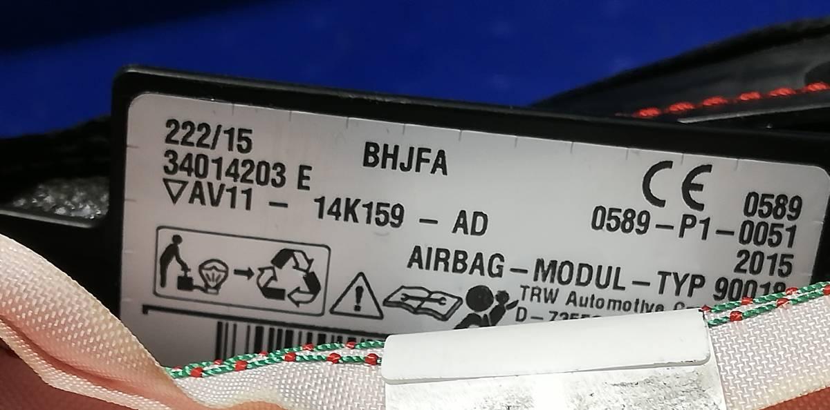 AIRBAG A TENDINA SX FORD B-MAX 1.5 TDCi 75CV 2015 AV1114K159AD<br /><br /><br />