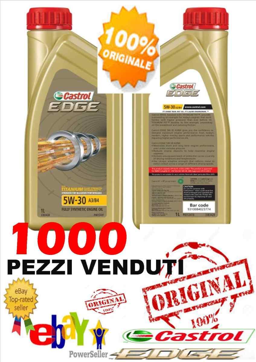 Olio motore castrol edge fst 5w30 lt.1  originale (minimo 5lt)