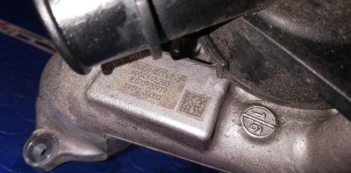 TURBINA FORD B-MAX 1.5 TDCi 75CV 2015 9804945280<br /><br /><br />