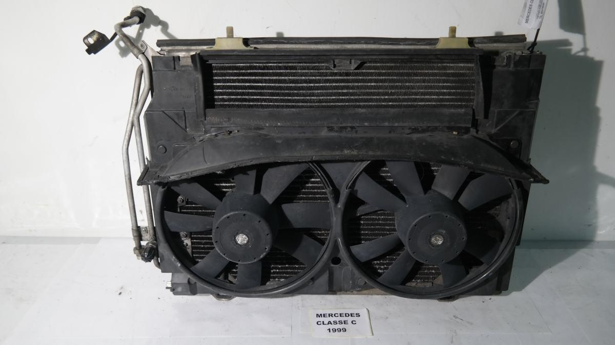 Mercedes classe c 270 radiatore aria condizionata e ventole