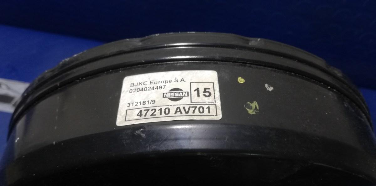 POMPA SERVOFRENO NISSAN PRIMERA 1.9 DCI 47210AV701<br /><br /><br />