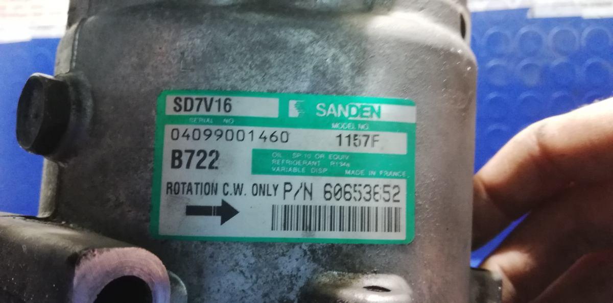 COMPRESSORE ARIA CONDIZIONATA ALFA ROMEO 156 1.9 JTD 60653652<br /><br /><br />