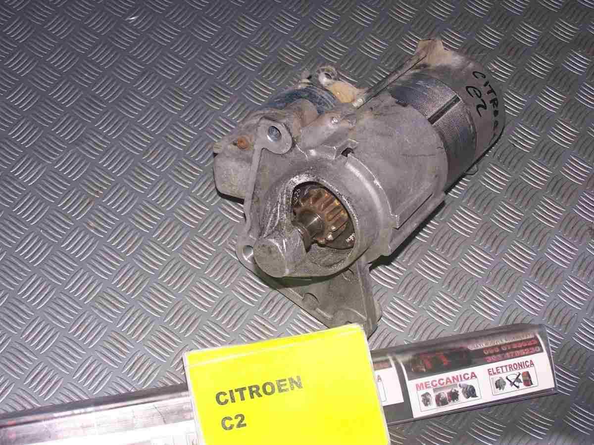 Citroen c2 9645100680 / 0572tcvd7g3 motorino avviamento