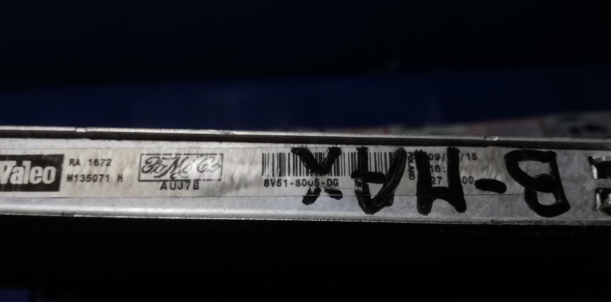 RADIATORE ACQUA FORD B MAX 2015 1.6 TDI 8V518005DG<br /><br /><br />