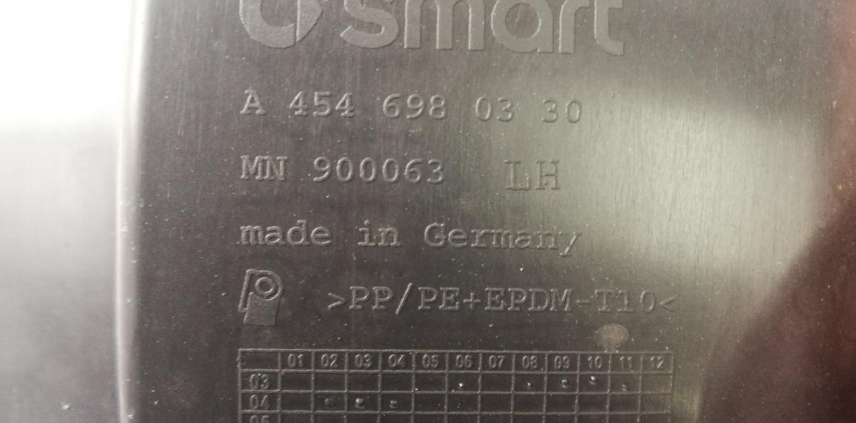 PASSARUOTA POST SX SMART FORFOUR 1.1 W454 A4546980330<br /><br /><br />