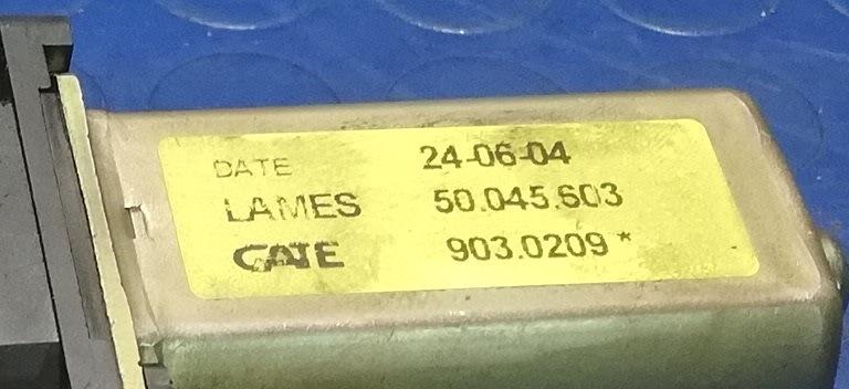 MOTORINO ALZAVETRO POST DX FIAT STILO 1.9 JTD 2005 50045603<br /><br /><br />