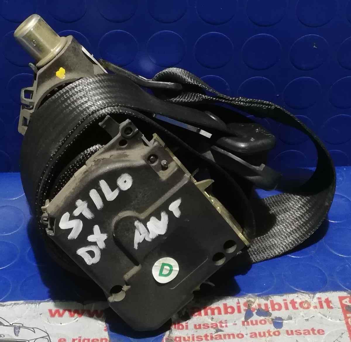 CINTURA DI SICUREZZA ANT DX FIAT STILO 1.9 JTD 2005 735403475<br /><br /><br />