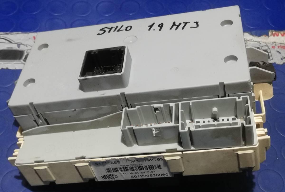 BODY COMPUTER FIAT STILO 1.9 JTD 2005 51715858<br /><br /><br />