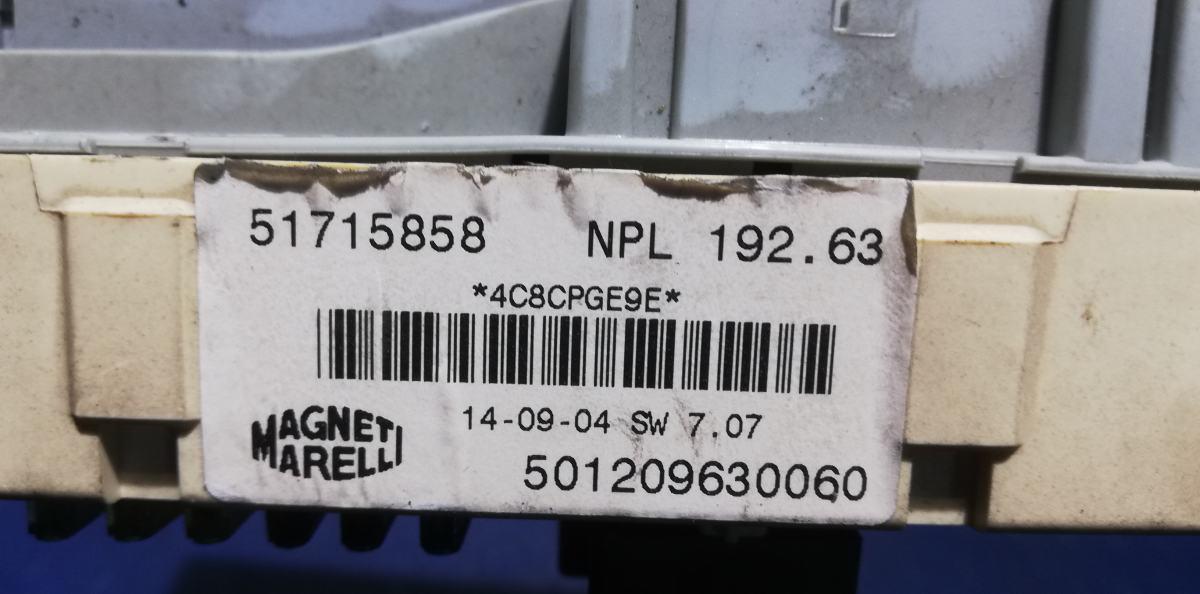 BODY COMPUTER FIAT STILO 1.9 JTD 2005 51715858<br /><br /><br />