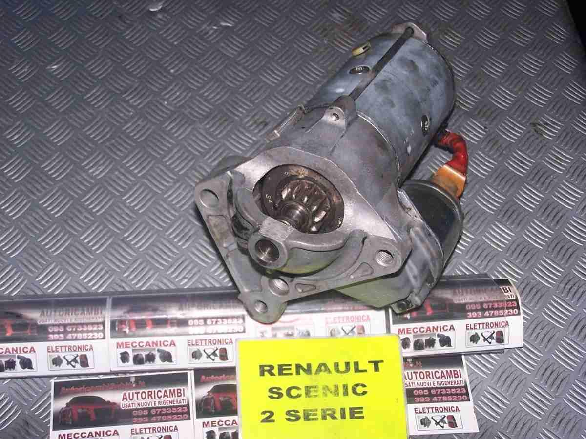 RENAULT SCENIC 2a SERIE 15I30183JCB MOTORINO AVVIAMENTO