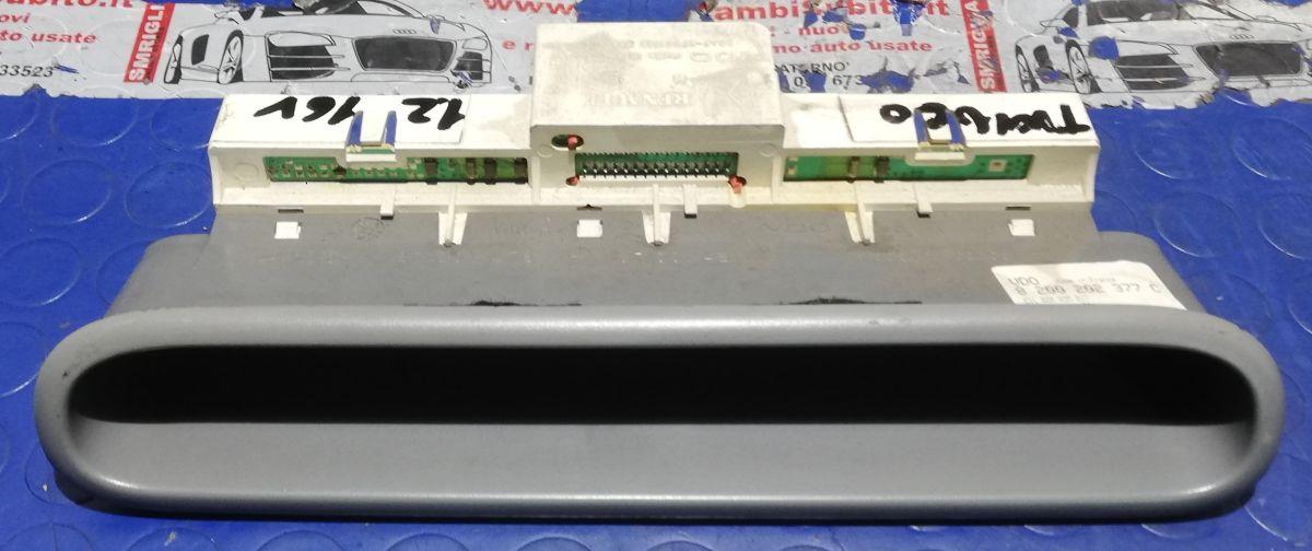 QUADRO SPIE INDICATORI RENAULT TWINGO 1.2 16V 8200202377C<br /><br /><br />