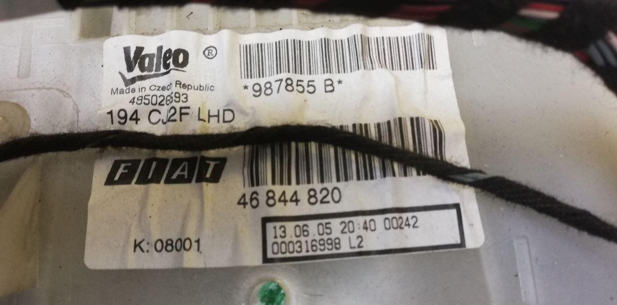 CONVOGLIATORE STUFA FIAT CROMA 2.4 JTD 2006 46844820<br /><br /><br />