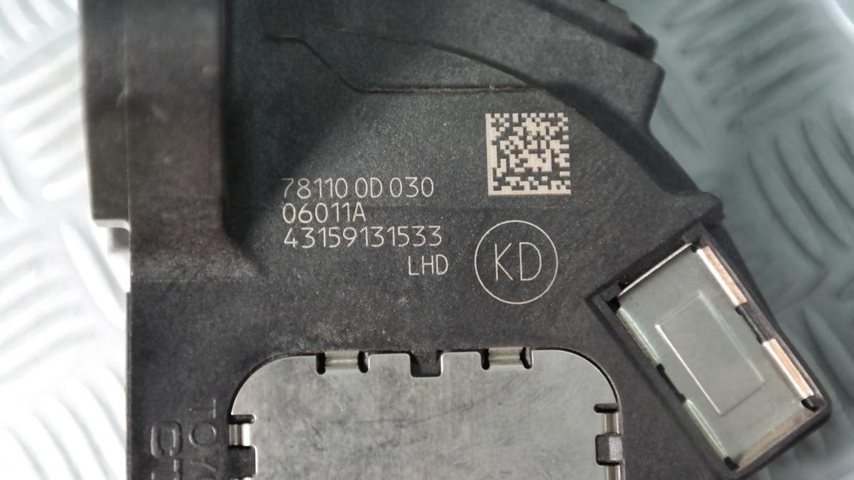 Toyota yaris 1400 diesel 781100d030 pedale acceleratore