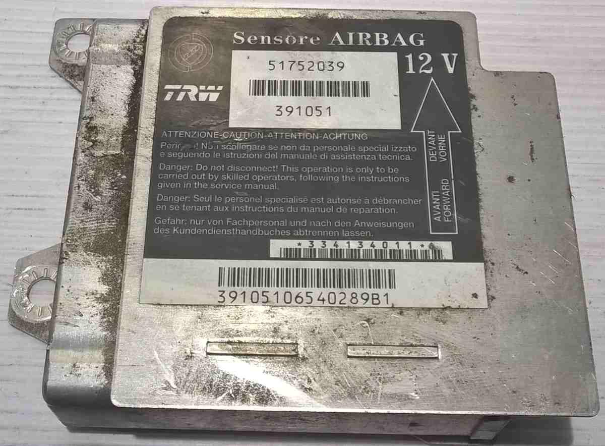 centralina airbag fiat idea 51752039<br />