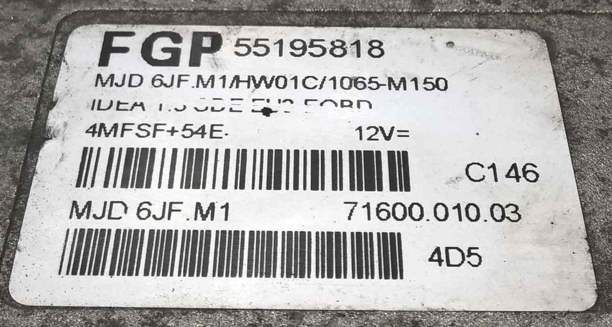 centralina motore fiat idea 1300 mtjet 55195818<br /><br />