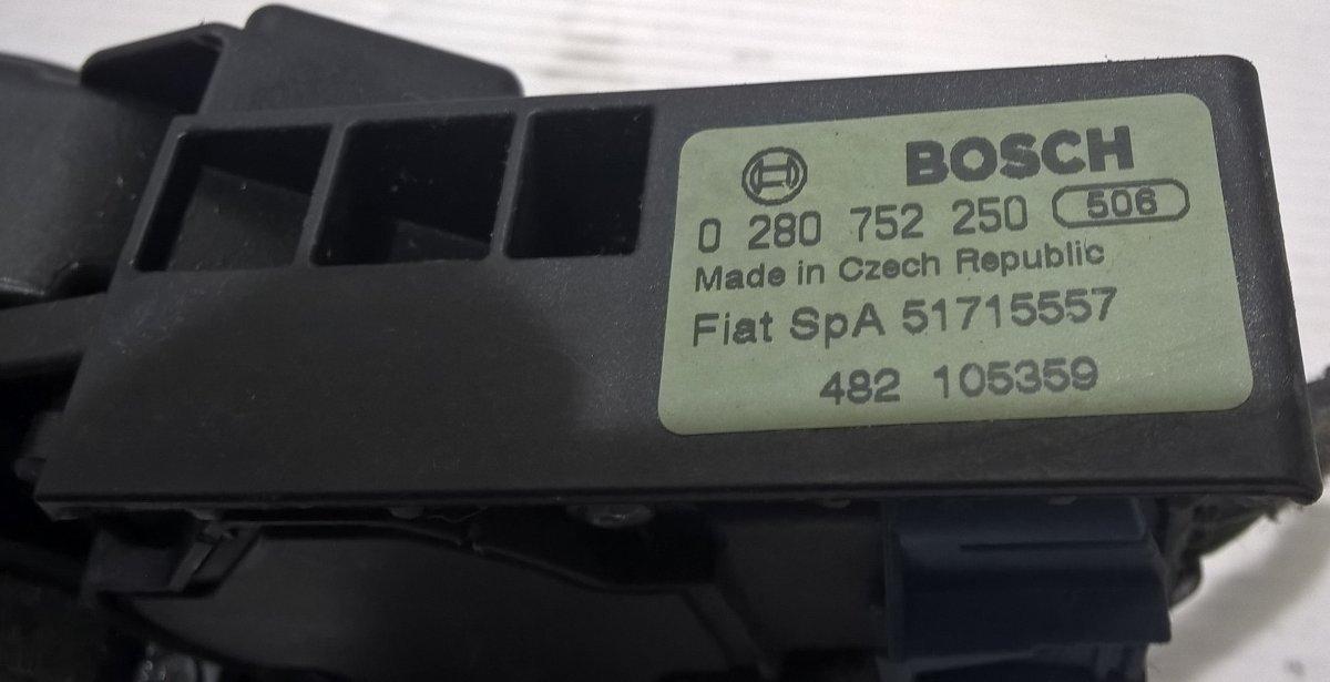 pedale acceleratore potenziometro fiat idea 1300 mtjet 0280752250<br />