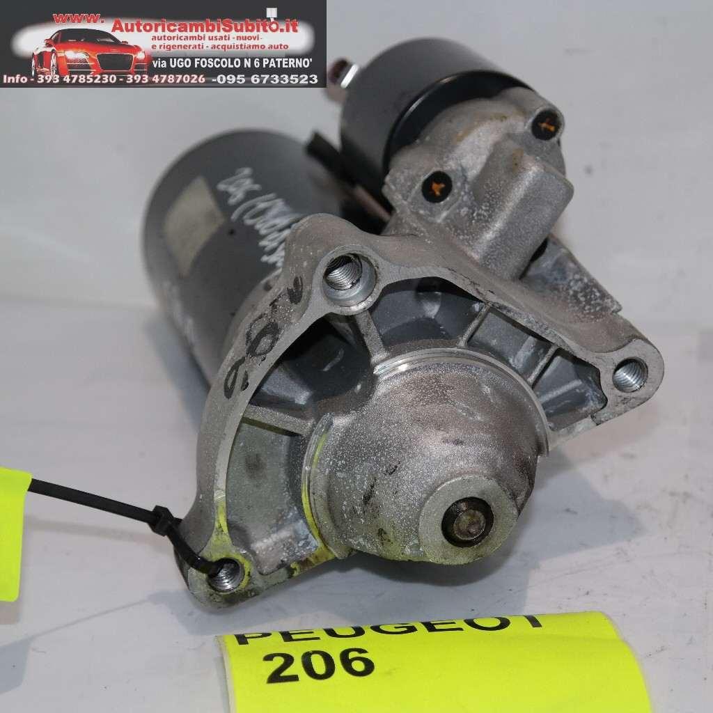 Peugeot 206 dal 2003 al 2007 motorino avviamento