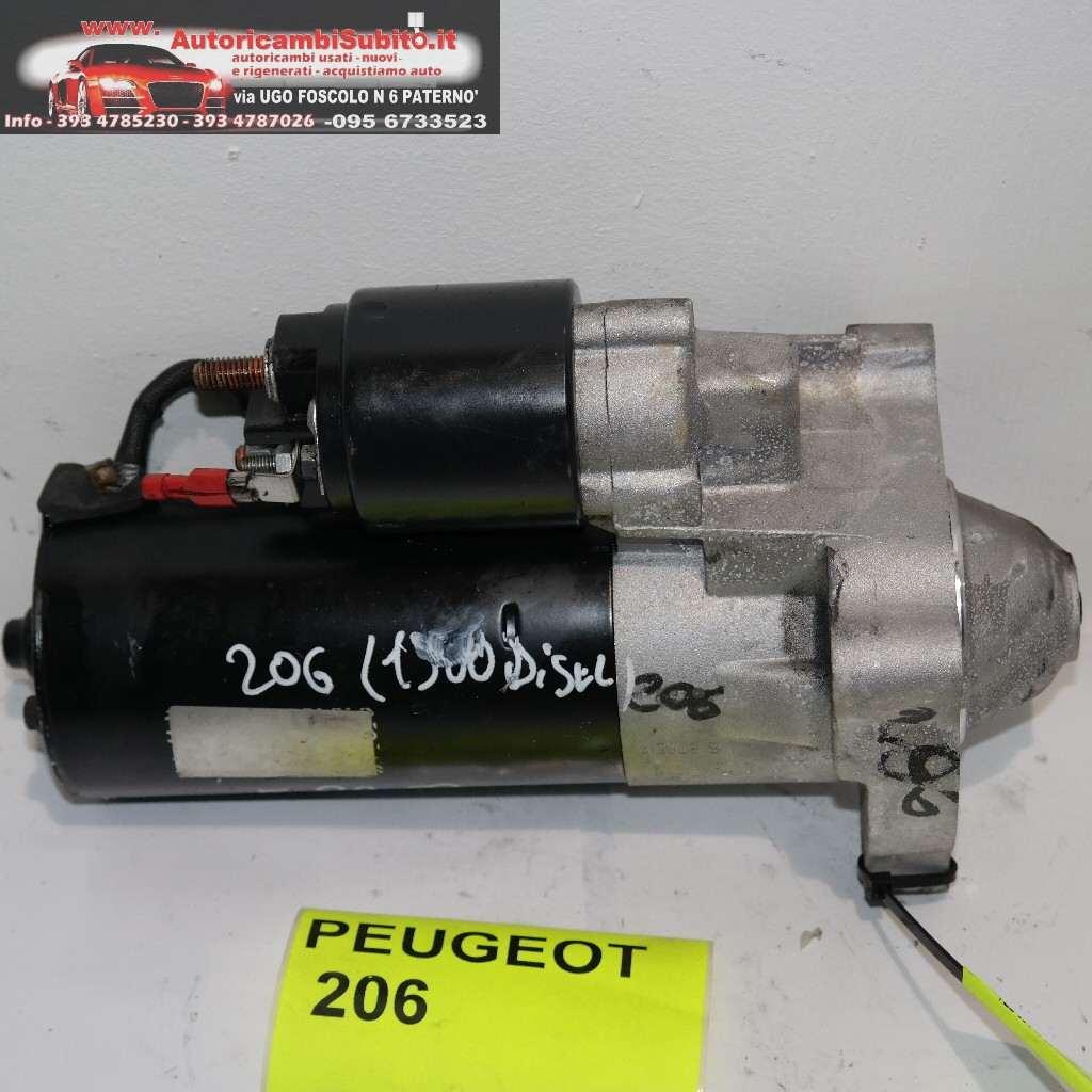 Peugeot 206 dal 2003 al 2007 motorino avviamento