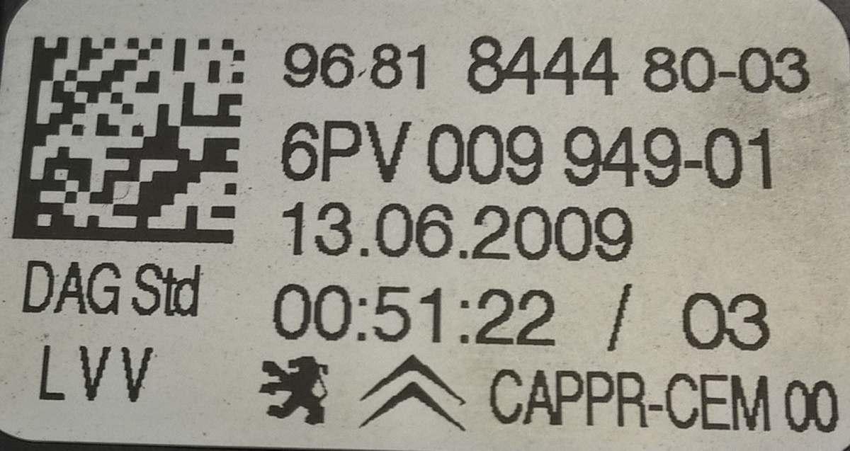 pedale acceleratore peugeot 308 6pv00994901