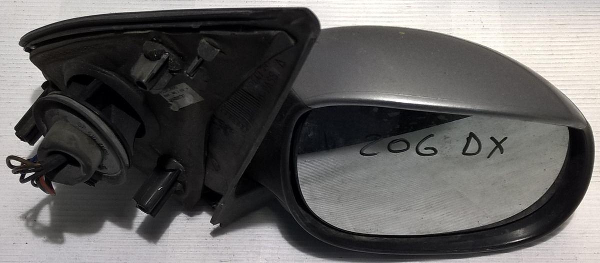 specchieto esterno dx elettrico peugeot 206 96480957xt