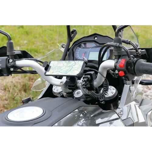 Cavo a spirale Usb Micro Usb - 100 cm - Nero