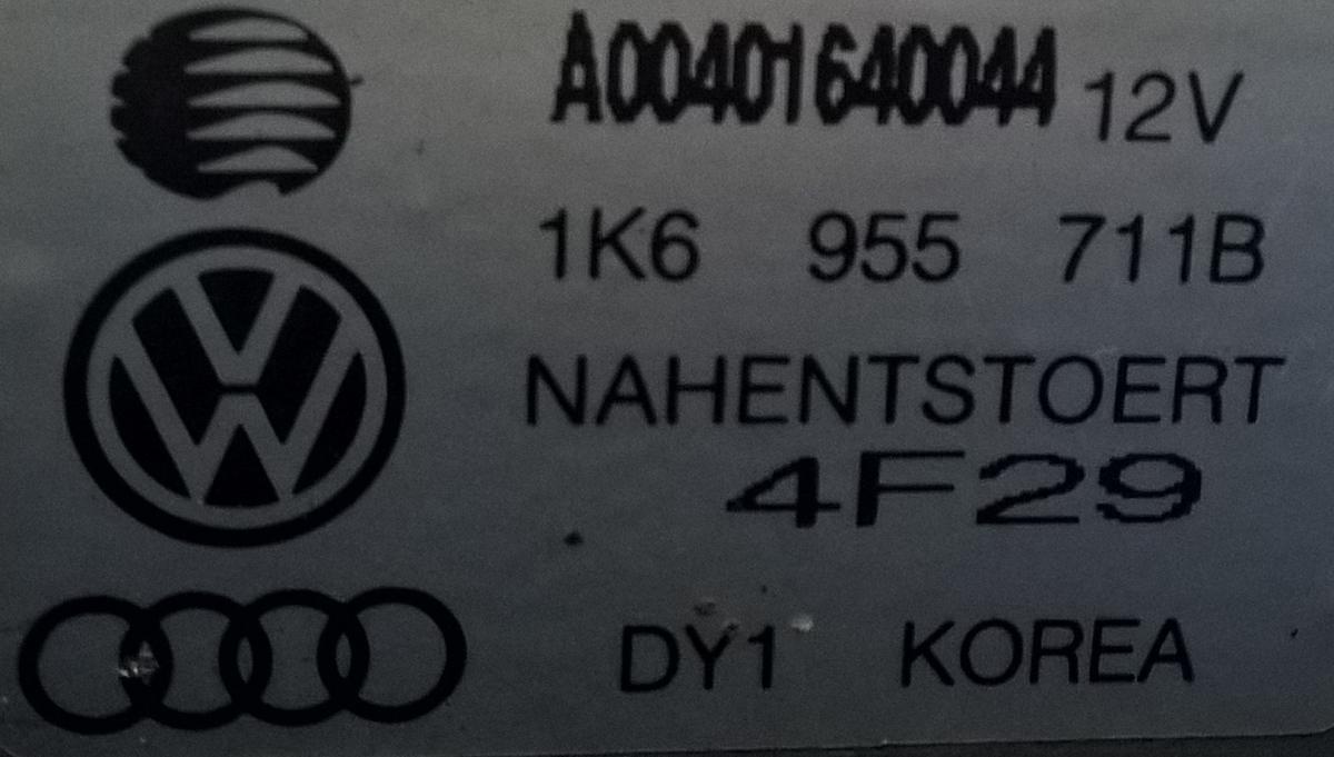 motorino tergilunotto volkswagen golf 5 1k6955711b