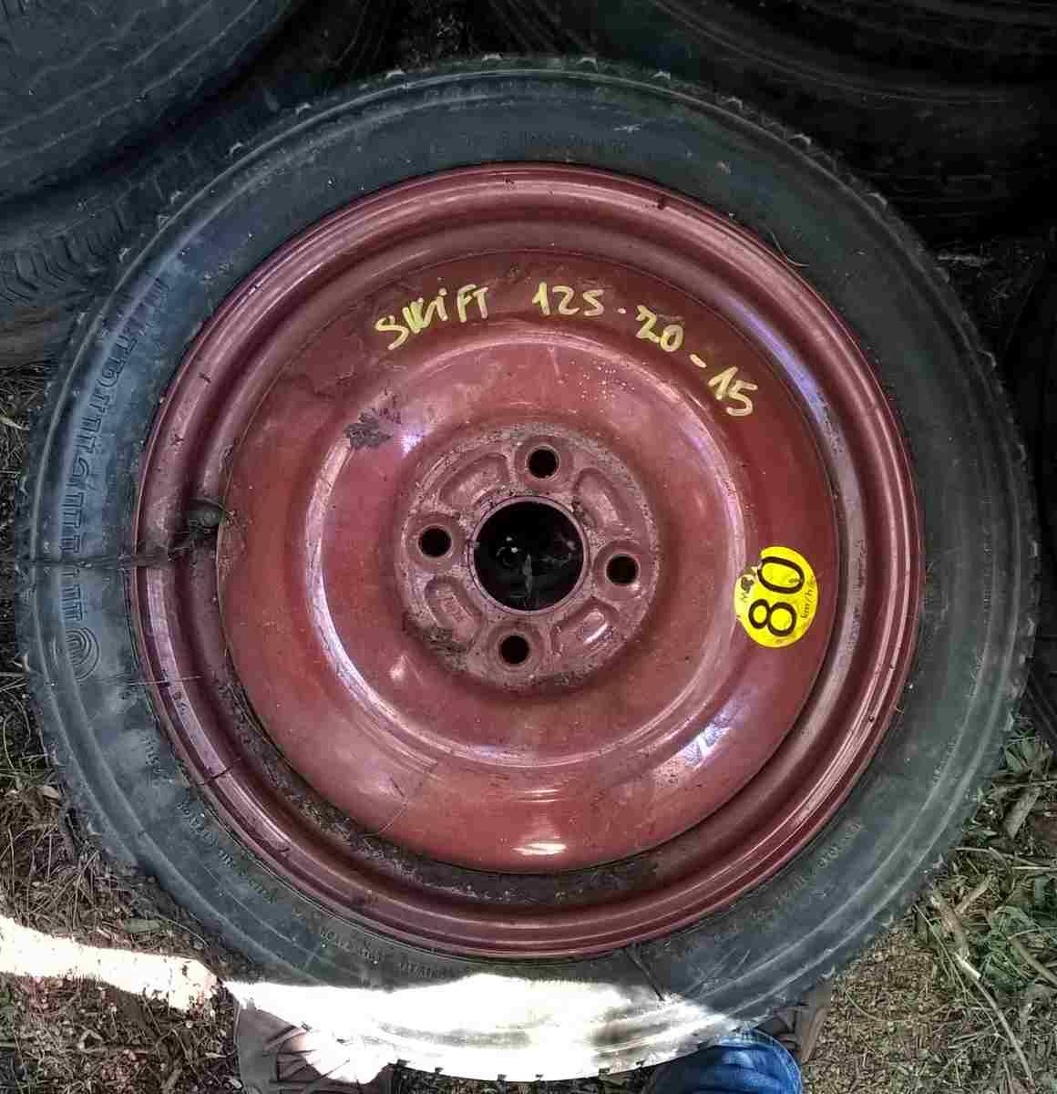 ruotino suzuki swift 125-70-15