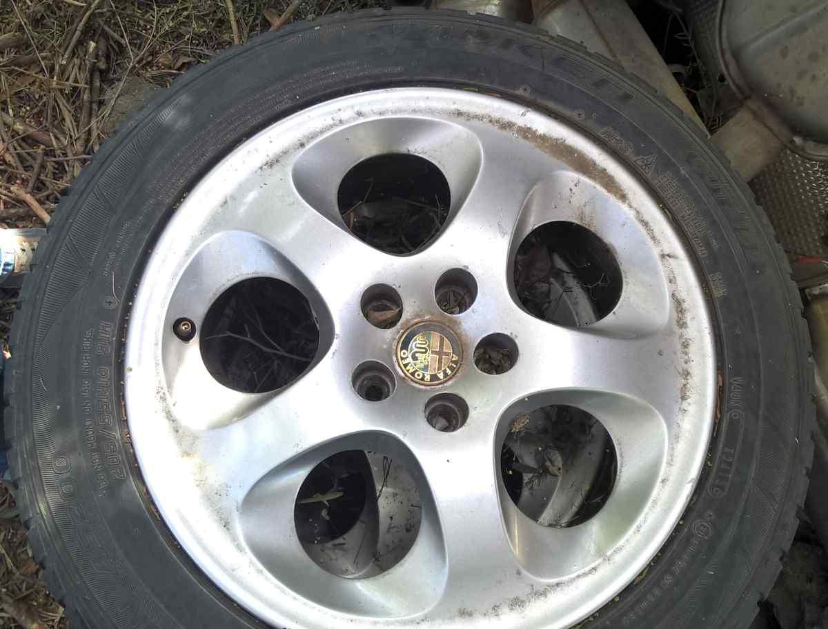 4 cerchi in lega alfa gt 205-55-16