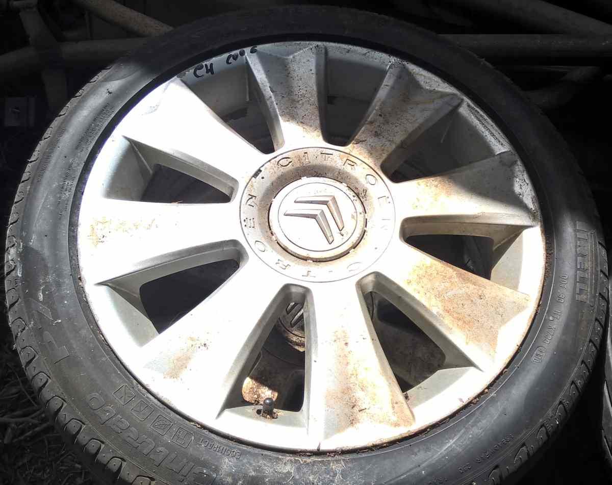 4 cerchi in lega citroen c4 2006 205-50-17