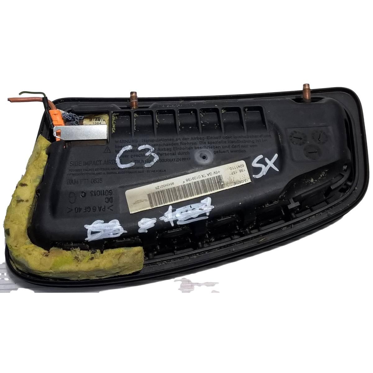 airbag sedile ant sx citroen c3 96434321zr