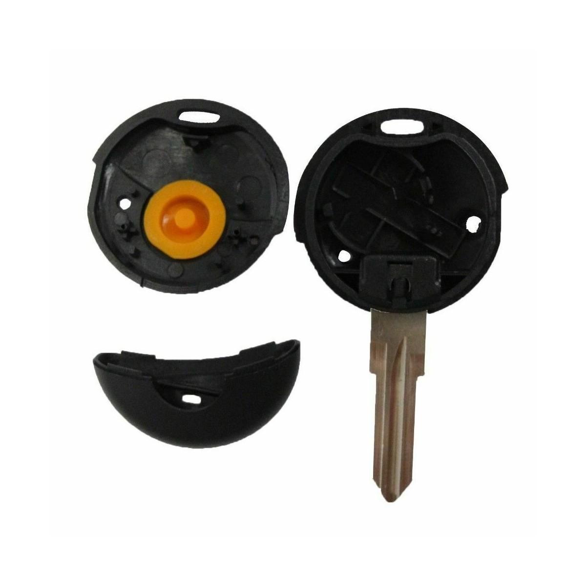 chiave guscio telecomando 1 tasto chiavi auto smart fortwo