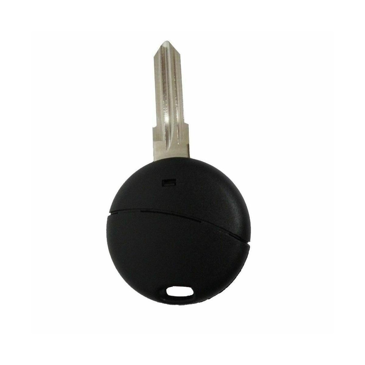 chiave guscio telecomando 1 tasto chiavi auto smart fortwo