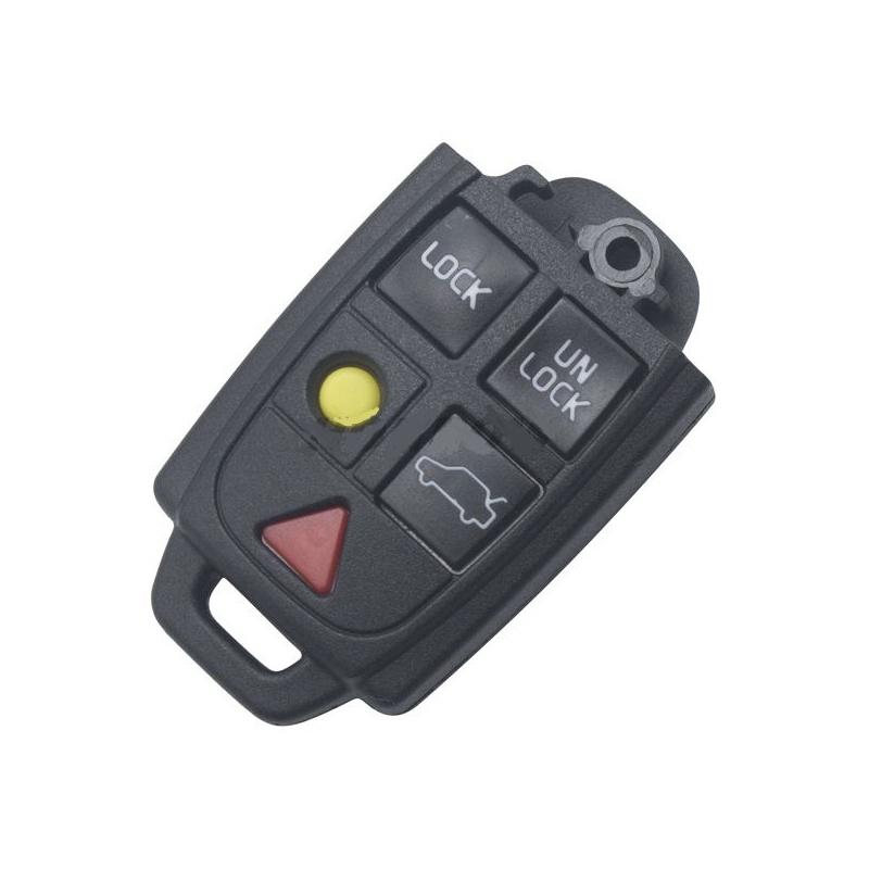 chiave guscio telecomando 5 tasti chiavi auto volvo s80 s60 v70 xc70 xc90