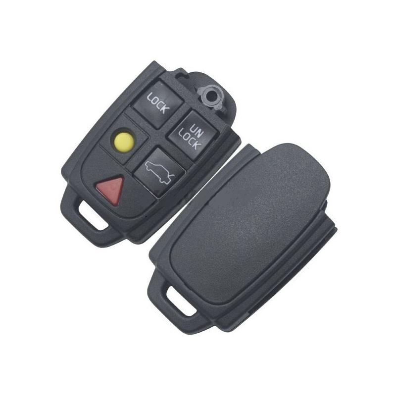 chiave guscio telecomando 5 tasti chiavi auto volvo s80 s60 v70 xc70 xc90