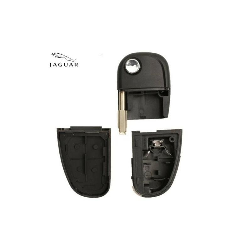 chiave guscio telecomando 4 tasti chiavi auto jaguar xj8 s-xj-xjr