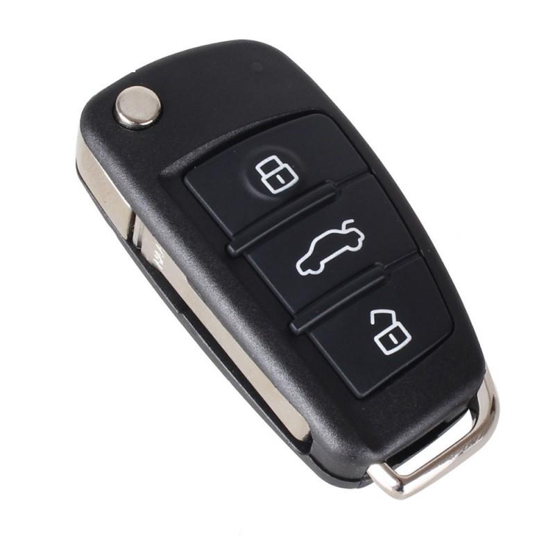 chiave guscio telecomando 3 tasti chiavi auto audi a4 a1 a6 a8 q5 q7 tt <br />