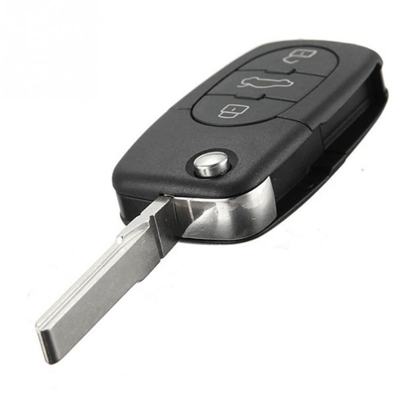 chiave guscio telecomando 3 tasti chiavi auto audi a1 a3 a4 a6 a8 q5