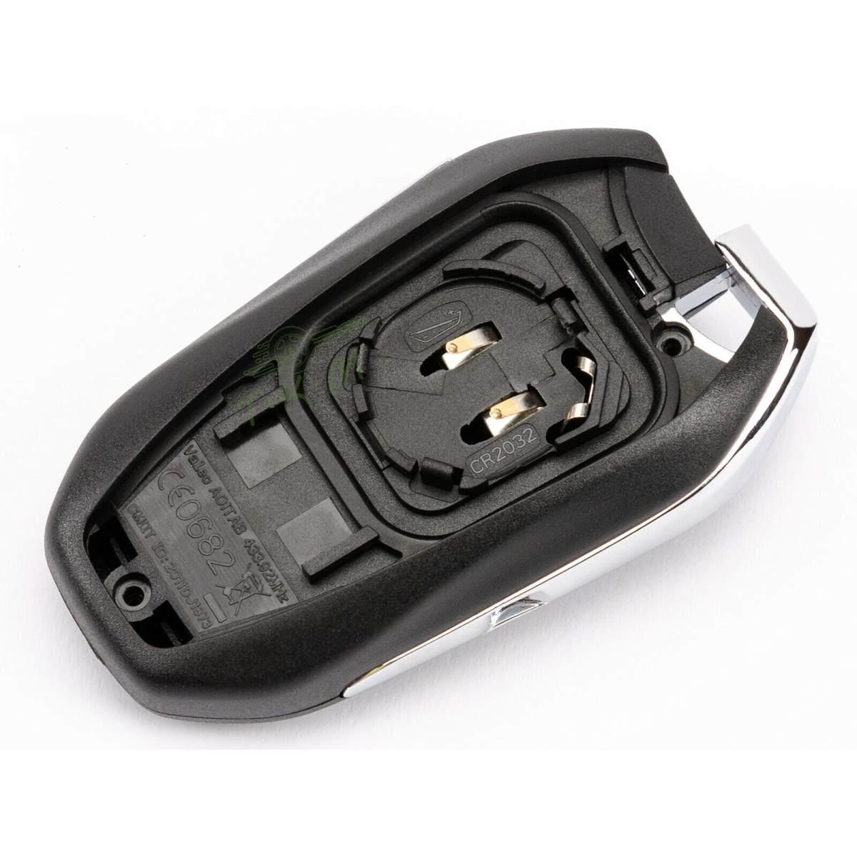 chiave guscio telecomando 3 tasti chiavi auto peugeot 208, 308, 3008