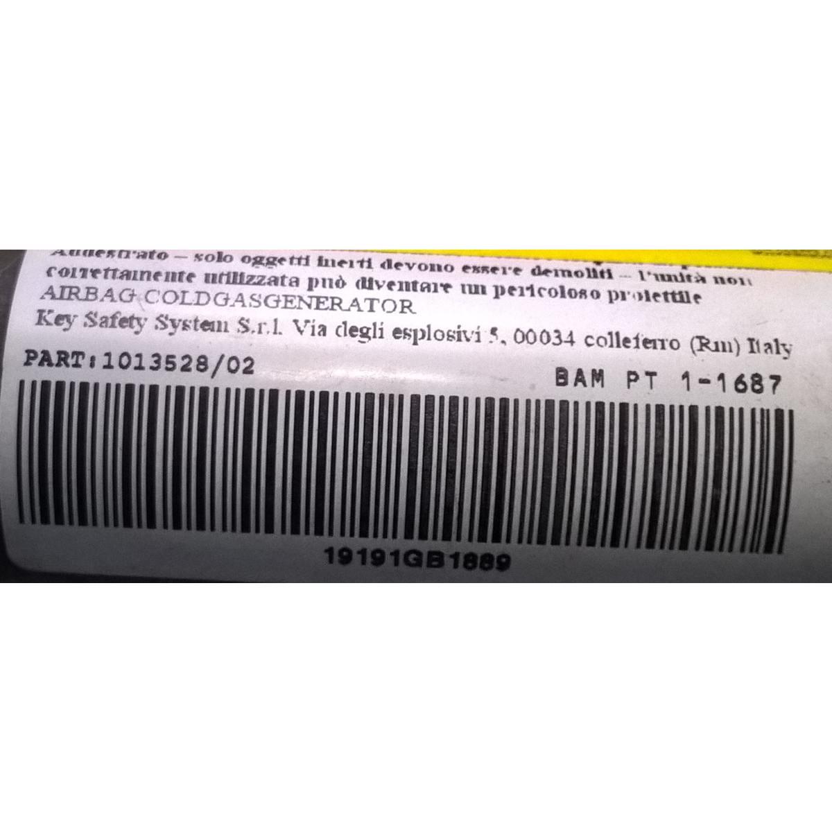 airbag a tendina sx fiat bravo 1.6 mtj 518478370