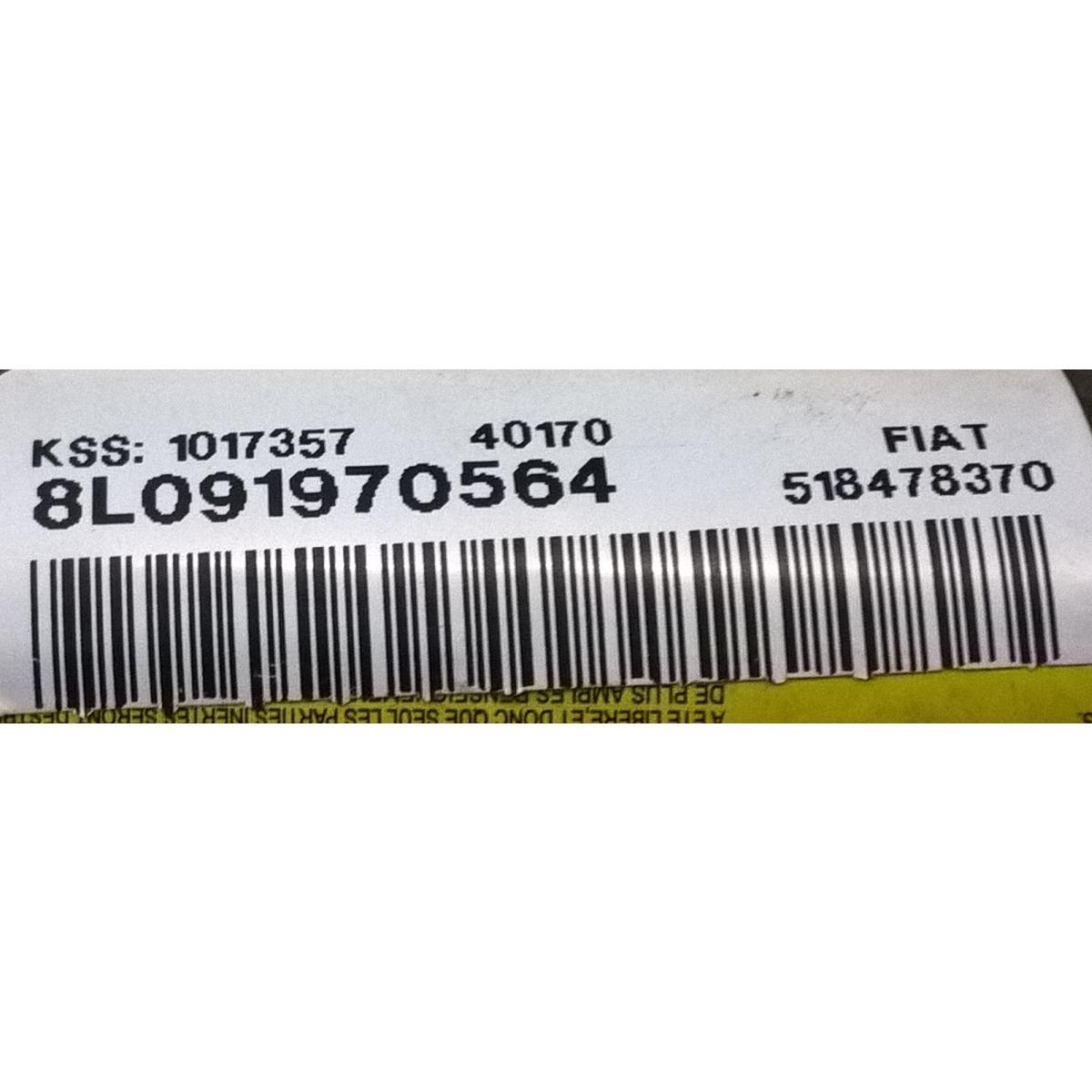 airbag a tendina sx fiat bravo 1.6 mtj 518478370