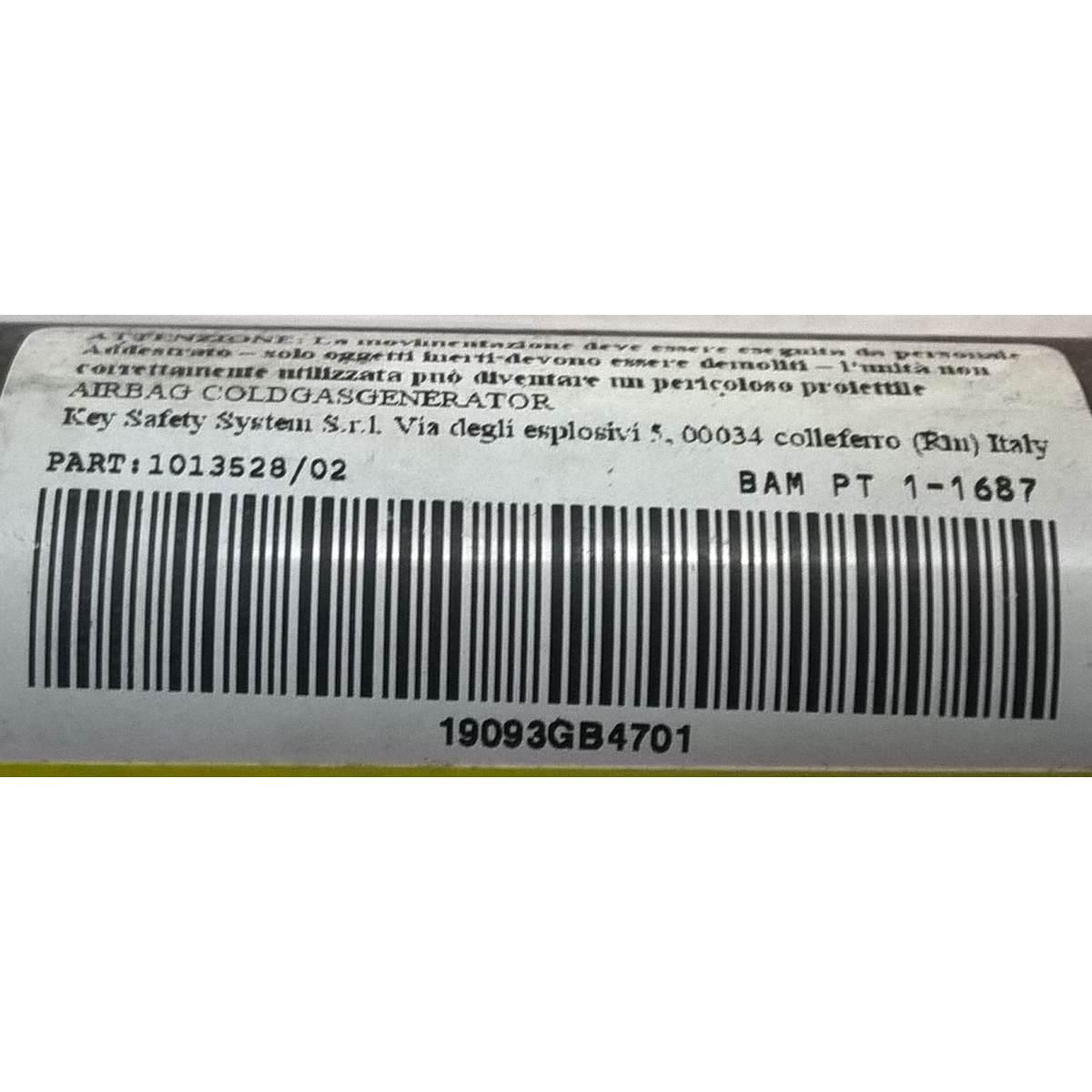 airbag a tendina dx fiat bravo 1.6 mtj 518478360